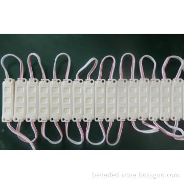 SMD3528 3leds/pc injection LED module with high lumen led